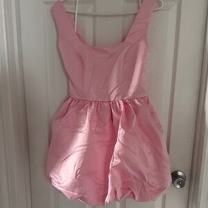 Pink bubble dress